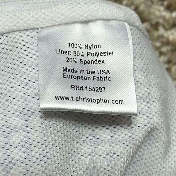 T Christopher New York Navy and White Swim Trunks/shorts - Picture 4 of 4